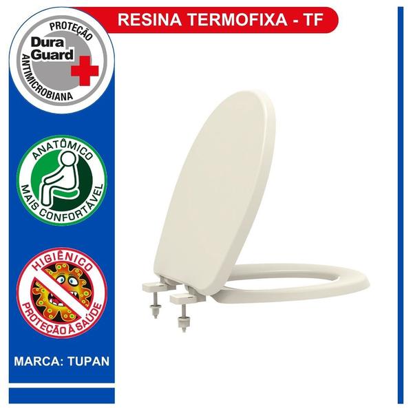 Imagem de Assento Oval Evolution Soft Close Termofixo Tupan