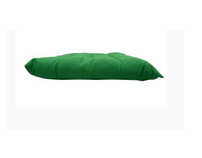 Imagem de Assento para cadeira almofada futon 1 verde 1 vermelha 40x40