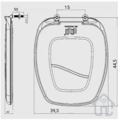 Imagem de Assento Para Privada Thema Branco Ref: 2395