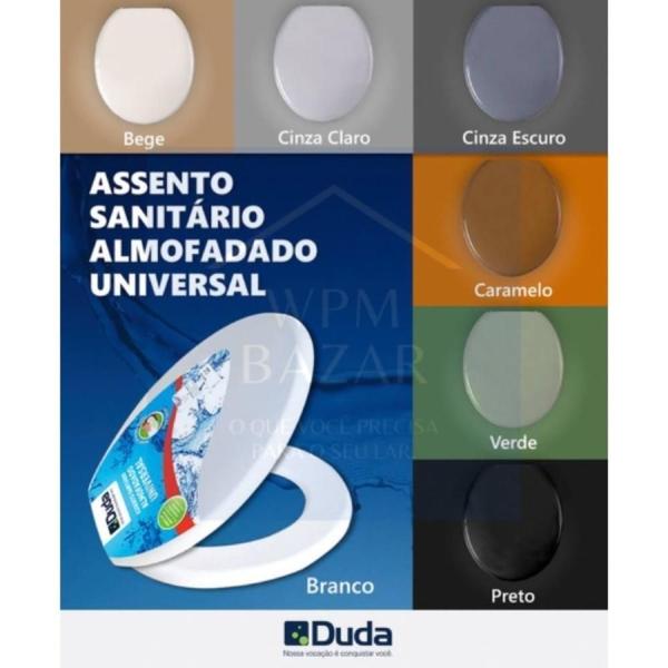 Imagem de Assento Para Vaso Sanitário Universal Caramelo Duda