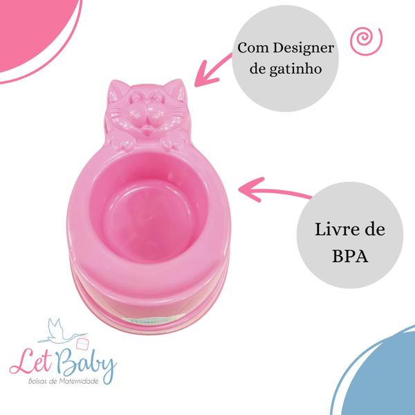 Imagem de Assento penico troninho para bebêinfantil plastibaby - azul e rosa