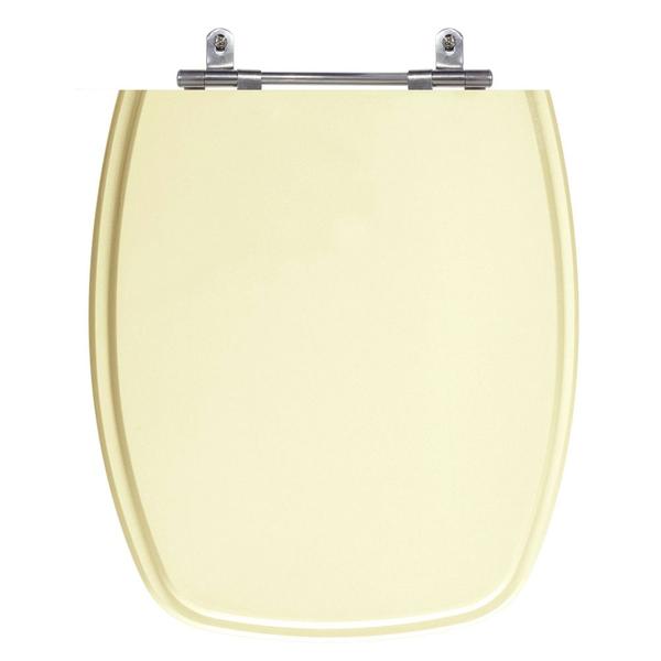 Assento Poliéster Laminado Stylus Bege Tampa para Vaso Celite - LOJAROCCA Imagem de Assento Poliéster Laminado Stylus Bege Tampa para Vaso Celite