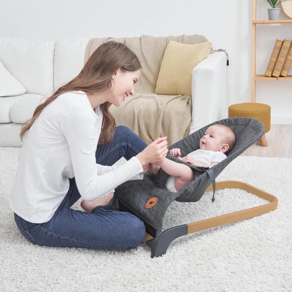 Imagem de Assento portátil Baby Bouncer ANGELBLISS com vibrações naturais