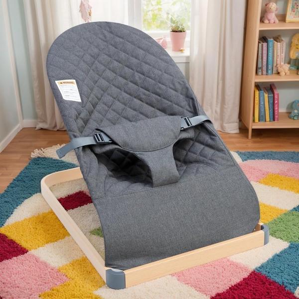 Imagem de Assento portátil Baby Bouncer ANGELOGJGT com vibrações naturais