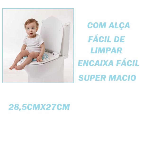 Imagem de Assento Redutor Infantil Almofadado C/ Alça Conforto Colors Segurança