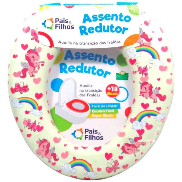 Imagem de Assento Redutor Sanitário Bebe Infantil Desfralde - Menina