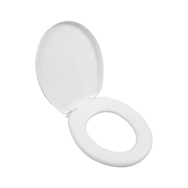 Assento sanitario almofadado classic plast branco atlas Imagem de Assento sanitario almofadado classic plast branco atlas