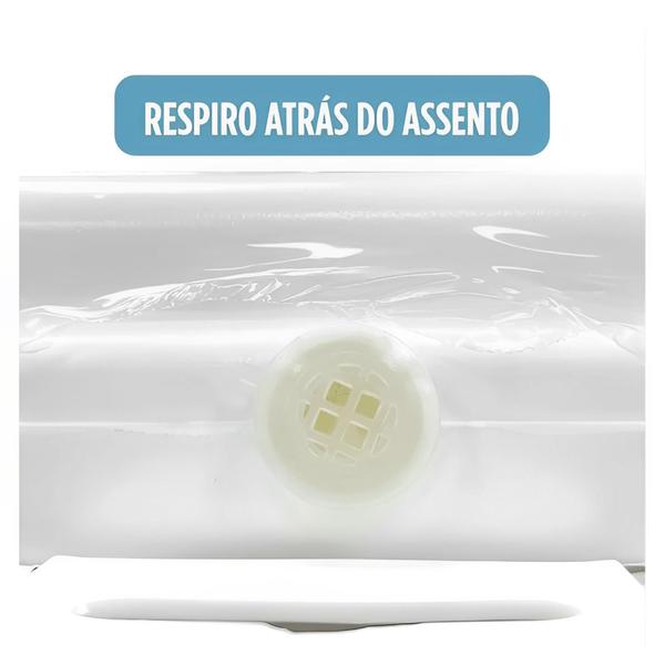 Imagem de Assento Sanitário Almofadado Clássico Marfim Atlas