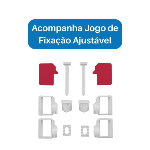 Imagem de Assento Sanitário Almofadado Oval Astra TPK/AS