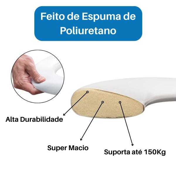 Imagem de Assento Sanitário Almofadado Oval Astra TPK/AS