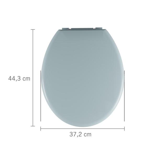 Assento Sanitário Almofadado Oval Astra Imagem de Assento Sanitário Almofadado Oval Astra