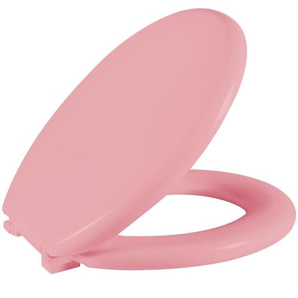 Assento Sanitário Astra Almofadado Rosa Imagem de Assento Sanitário Astra Almofadado Rosa