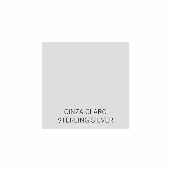 Imagem de Assento Sanitário Avalon Sterling Silver (Cinza Claro) Tampa para Vaso Ideal Standard de Madeira Laqueada