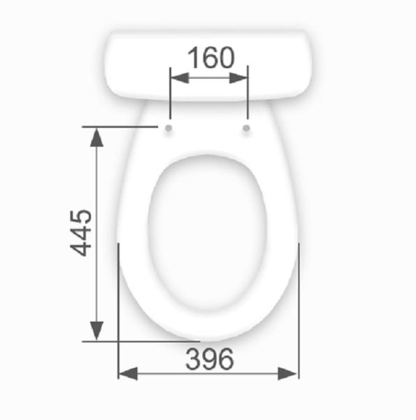 Imagem de Assento sanitário avalon tampa p/ vaso ideal standard madeira laqueada