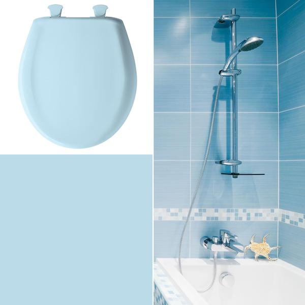 Imagem de Assento sanitário Bemis 200SLOWT 464 Slow Close Round Dresden Blue