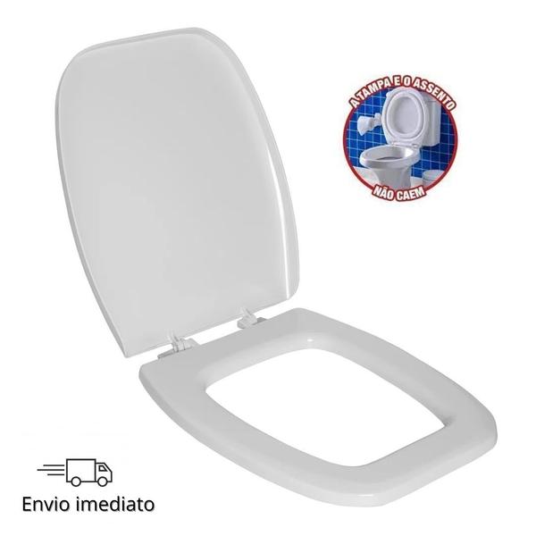 Assento sanitário celite stylus classique pp branco astra Imagem de Assento sanitário celite stylus classique pp branco astra