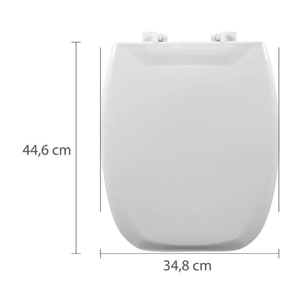 Assento sanitário celite stylus classique pp branco astra Imagem de Assento sanitário celite stylus classique pp branco astra