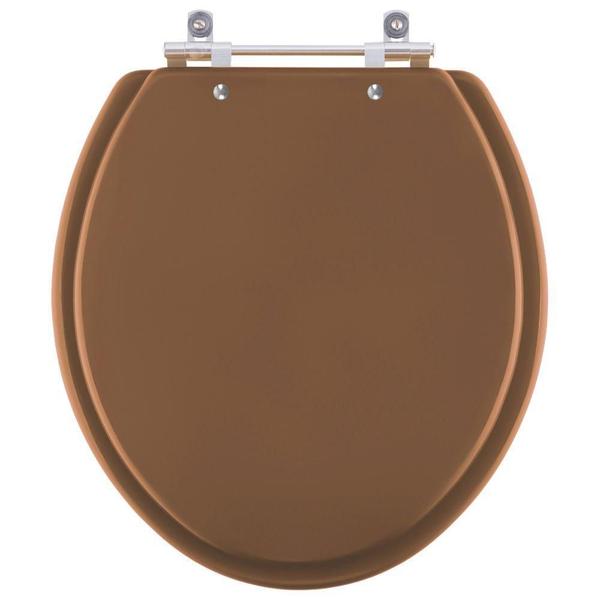 Imagem de Assento Sanitário Convencional / Oval Ocre (Marrom) para vaso Incepa