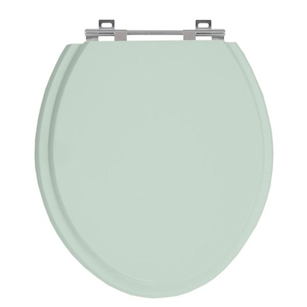 Assento Sanitário Convencional Oval Verde Claro Tampa Vaso Deca-Incepa-Celite-Rocca - SB - SICMOL Imagem de Assento Sanitário Convencional Oval Verde Claro Tampa Vaso Deca-Incepa-Celite-Rocca - SB