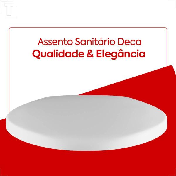 Imagem de Assento sanitario deca universal plastico ap.01.17 branco izy/targa/ravena