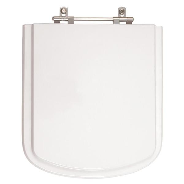 Assento Sanitário Dumas Branco para vaso Eternit 6lpf - Pontto Lavabo Imagem de Assento Sanitário Dumas Branco para vaso Eternit 6lpf