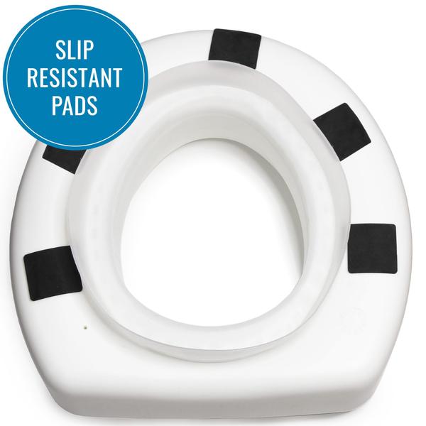 Assento sanitário elevado Riser HealthSmart FSA HSA elegível Imagem de Assento sanitário elevado Riser HealthSmart FSA HSA elegível