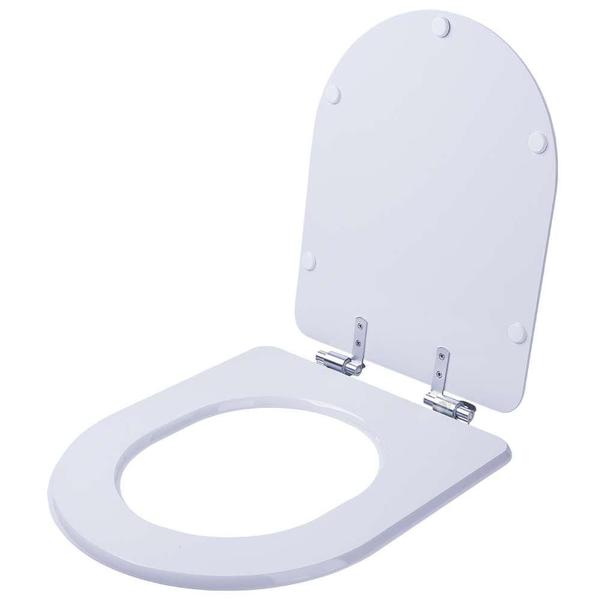 Imagem de Assento Sanitário Fechamento Lento Smart Branco para Louça Celite