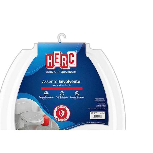 Imagem de Assento Sanitario Herc Tampa Envolvente Branco 3385