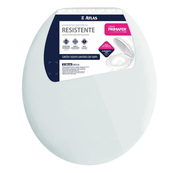 Imagem de Assento sanitario injet resist plast branco  pc - primafer