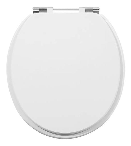 Imagem de Assento Sanitário Izy  Branco Oval Convencional Laqueado para vaso Deca - SICMOL