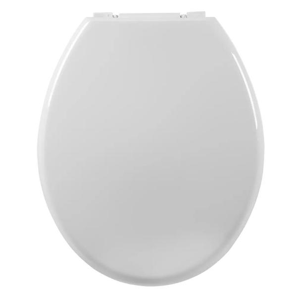 Imagem de Assento sanitário oval elevado 7cm com tpk branco astra