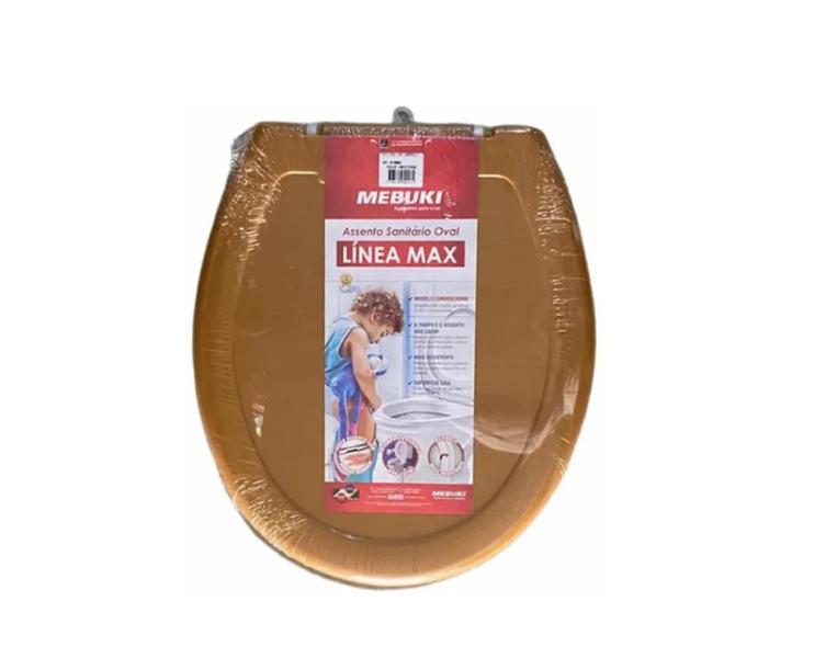 Imagem de Assento Sanitário Oval Linea Max - Mebuki