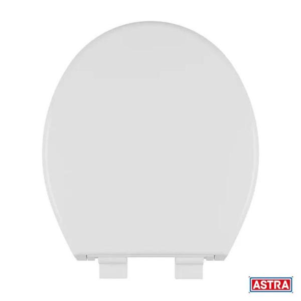 Imagem de Assento sanitario oval soft close polipropileno branco astra