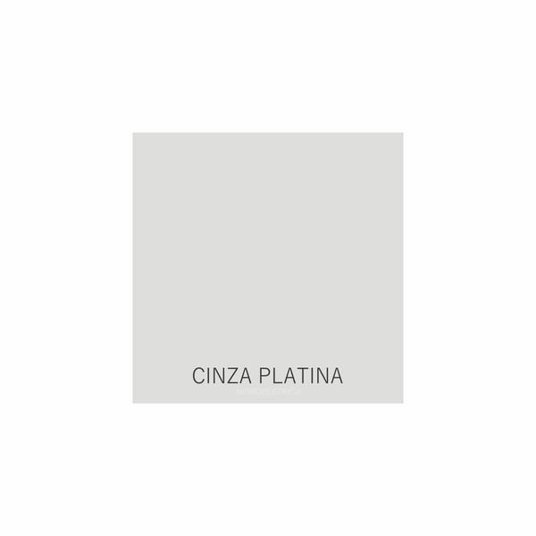 Imagem de Assento Sanitário Thema Cinza Platina (Claro) Tampa para Vaso Incepa em Madeira Laqueada