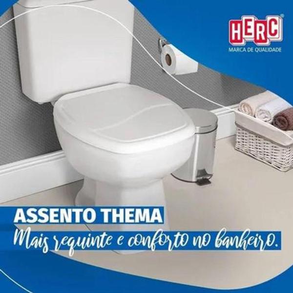 Imagem de Assento Sanitário Thema HercA linha de Assento Almofadado Thema