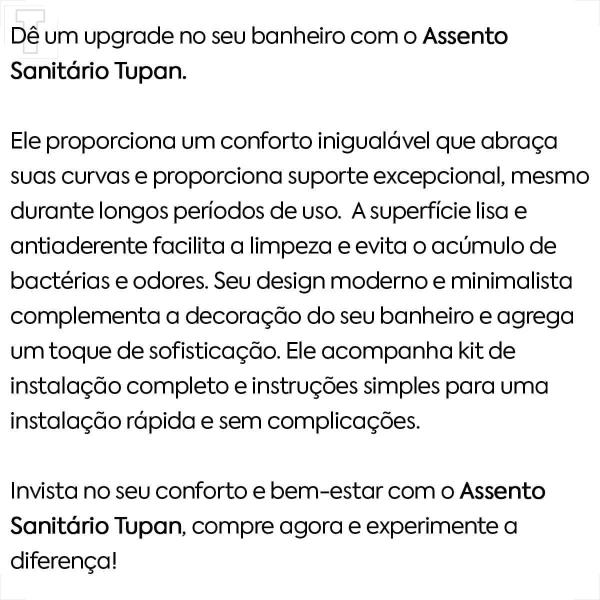Assento sanitario tupan piano/quadra termofixo softclose marrom fosco 22 Imagem de Assento sanitario tupan piano/quadra termofixo softclose marrom fosco 22