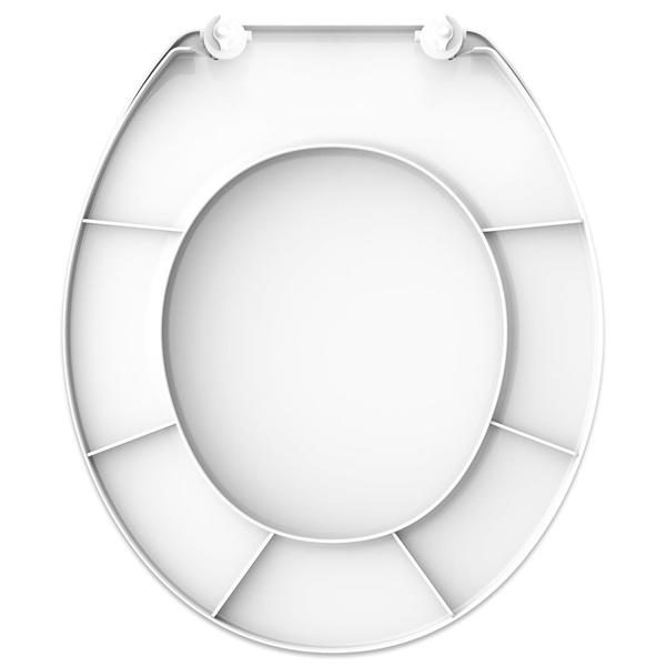 Imagem de Assento universal oval diamantina sabara branco conv pp