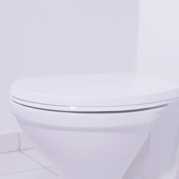 Imagem de Assento universal oval evolution branco soft close termofixo