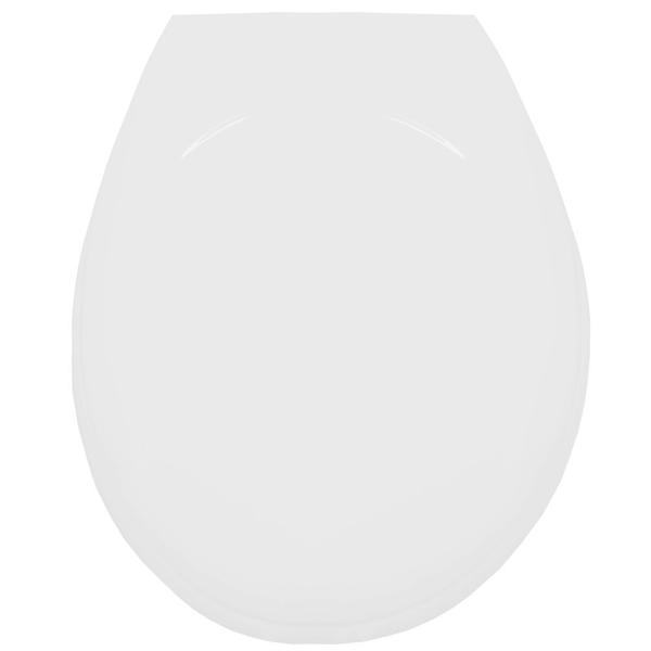 Imagem de Assento universal oval luxo branco convencional resina termofixo tupan