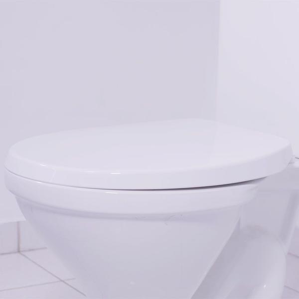 Imagem de Assento universal oval solution branco soft close pp