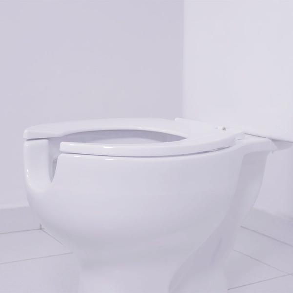Assento universal oval trafic branco conv. polipropileno - Tupan Imagem de Assento universal oval trafic branco conv. polipropileno