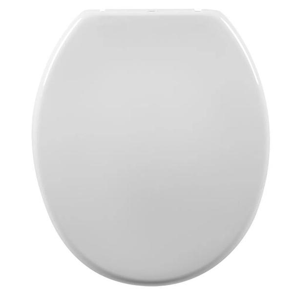 Imagem de Assento Vaso Sanitário Universal Oval Soft Branco Astra