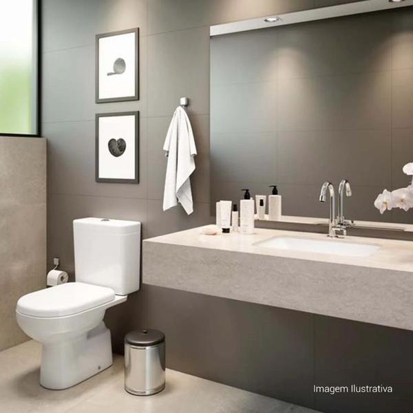 Assento Vogue Termofixo Slow Close Easy Clean Branco AP.516 17 - DECA Imagem de Assento Vogue Termofixo Slow Close Easy Clean Branco AP.516 17