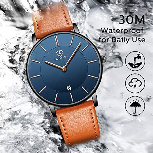Assista, Relógio Mens, Moda Minimalista Simples Relógio de Pulso Data Analógica com Alça de Couro - BEN NEVIS Imagem de Assista, Relógio Mens, Moda Minimalista Simples Relógio de Pulso Data Analógica com Alça de Couro