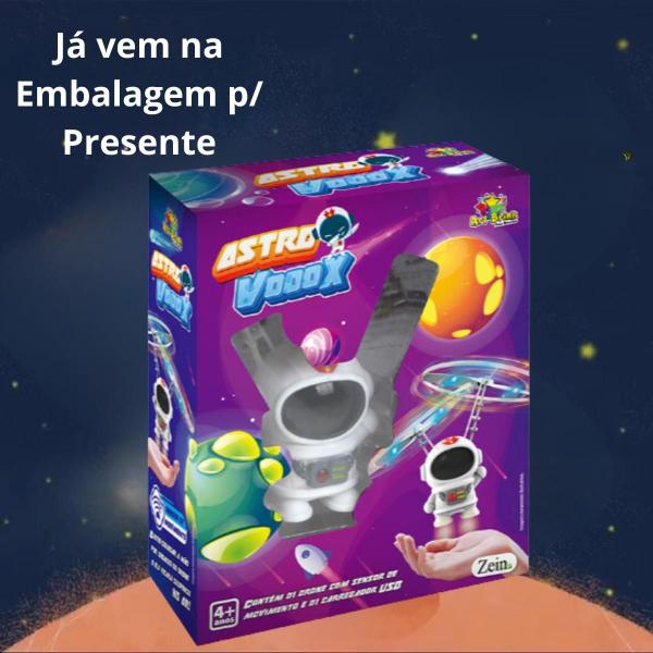 Imagem de Astronauta Boomerang Com 2 Helices Brinquedo P/ todas idades