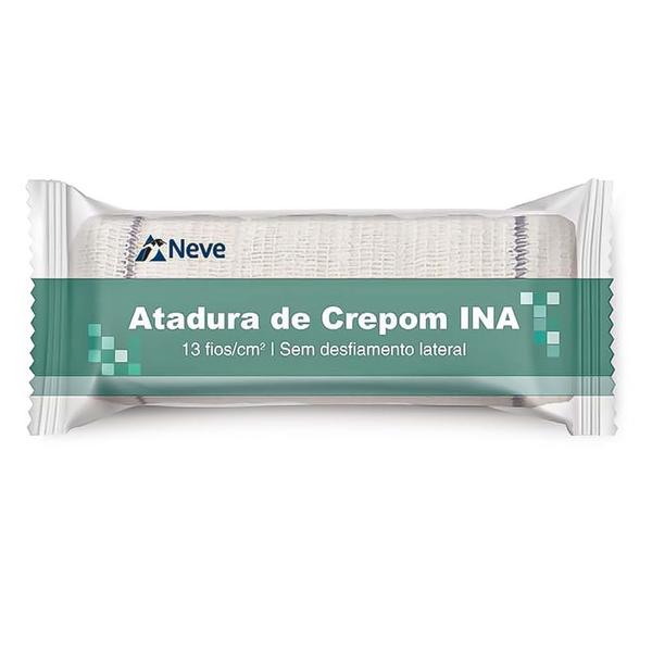 Imagem de Atadura Crepom INA Neve 13 Fios 10cmx1,8m - unidade