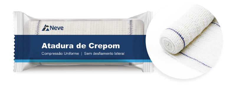 Imagem de Atadura De Crepom 13 Fios - 12cm X 1,8m (48 Rolos)