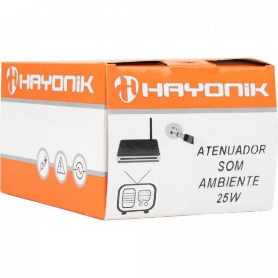 Imagem de Atenuador P/ Som Ambiente 25W 4 OHMS Branco Hayonik