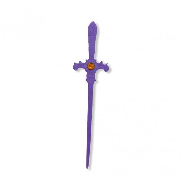 Imagem de Athame Cigana em Metal Roxo 15 cm Umbanda - Selecione a Cor