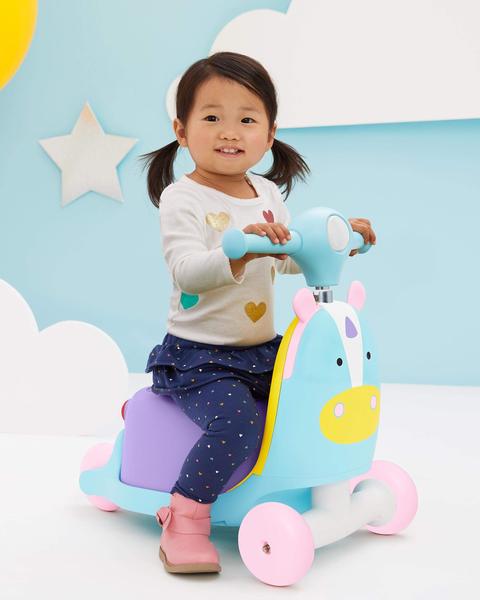 Imagem de Atividade Push Walker to Toddler Scooter Skip Hop Zoo Unicorn